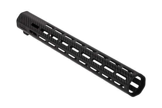 The Faxon Firearms Streamline carbon fiber ar-15 handguard has 8 sides of M-LOK attachment slots